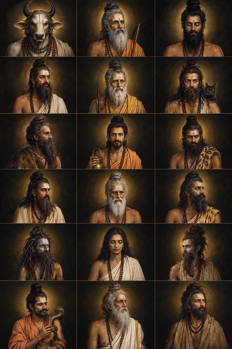 18 Siddhars Overview Grid